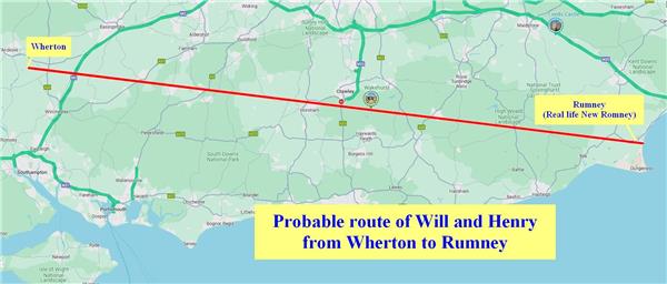 From Wherton to Rumney